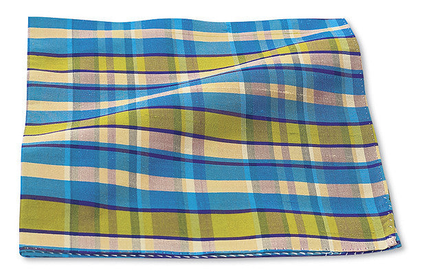 Dupioni Plaids Pocket Square