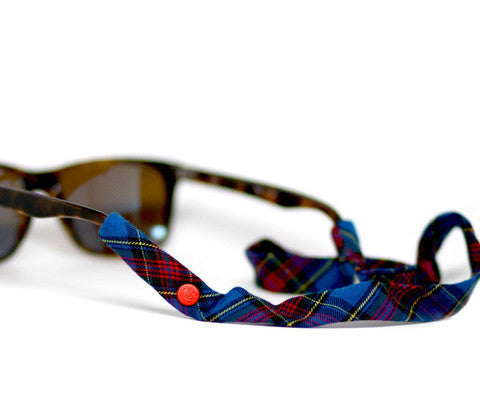 Blue & Red Plaid Croakies