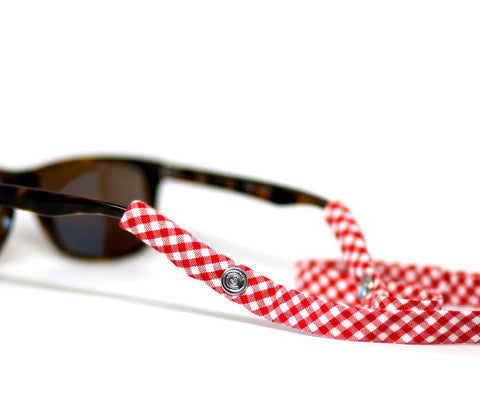 Red Gingham Croakies