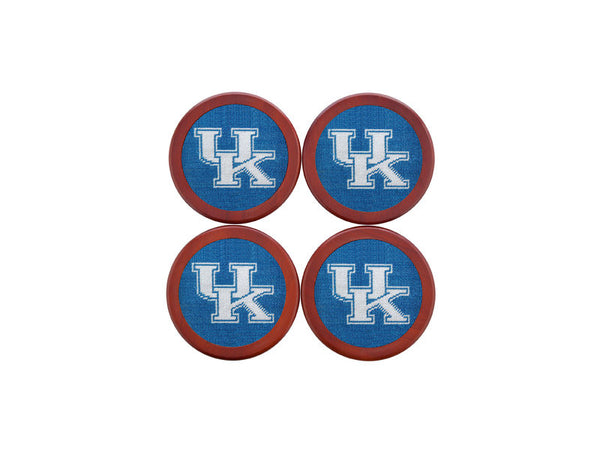 Kentucky Needlepoint Coaster Set