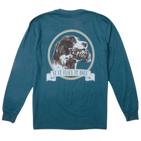 It Flies, It Dies Long Sleeve Pocket Tee
