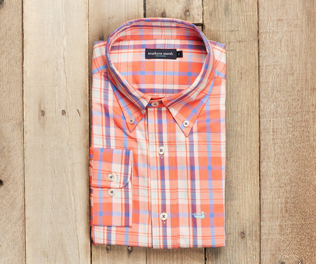 The Walton Plaid - Coral & Lilac