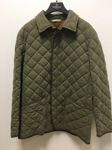 Quilted Jacket Olive