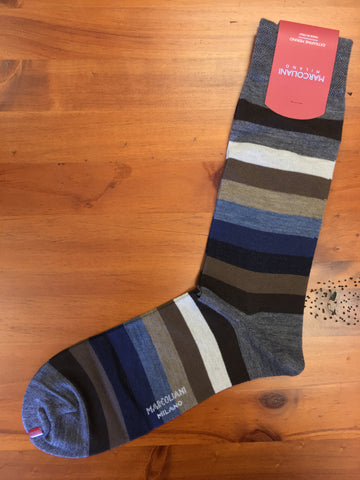 Blue Mix Milano Stripe