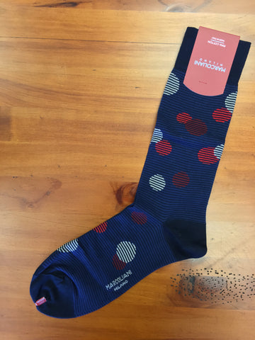 Striped Balloons Blue Red