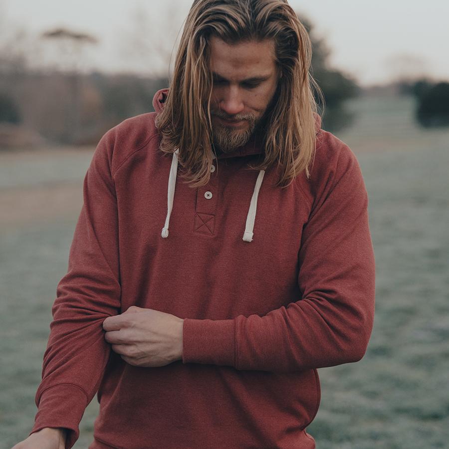 Puremeso Hoodie Rust