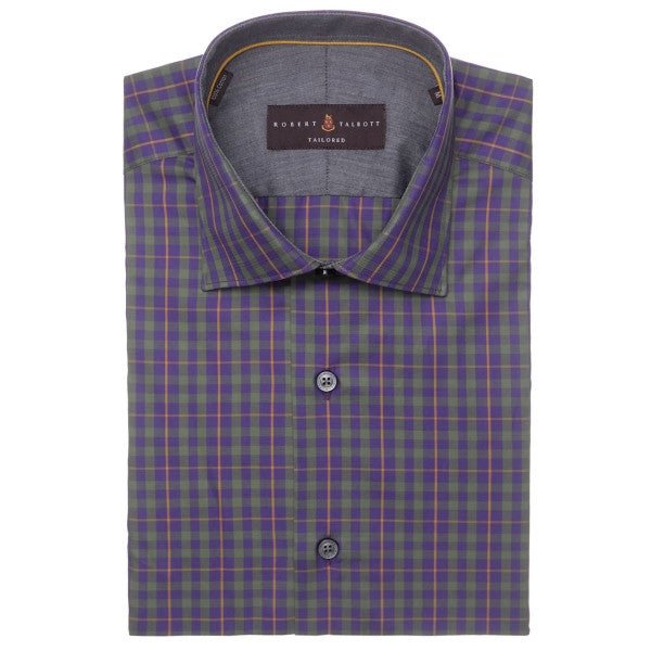 Crespi III Purple & Green Plaid