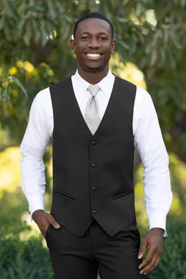 Black Performance Wedding Suit