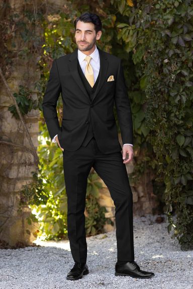Black Force Performance Stretch Tuxedo