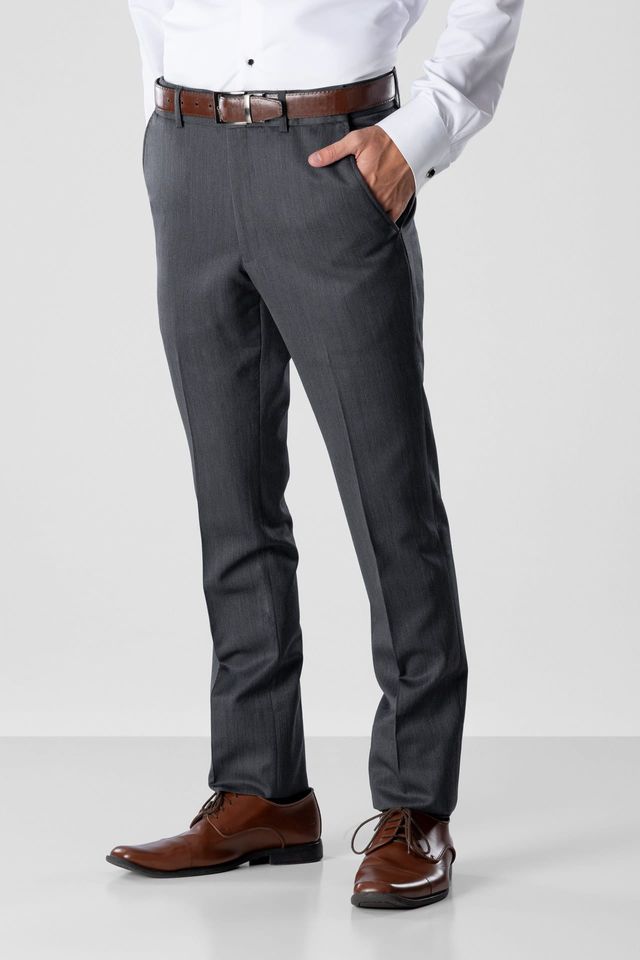 Ultra Slim Steel Grey Sterling Wedding Suit