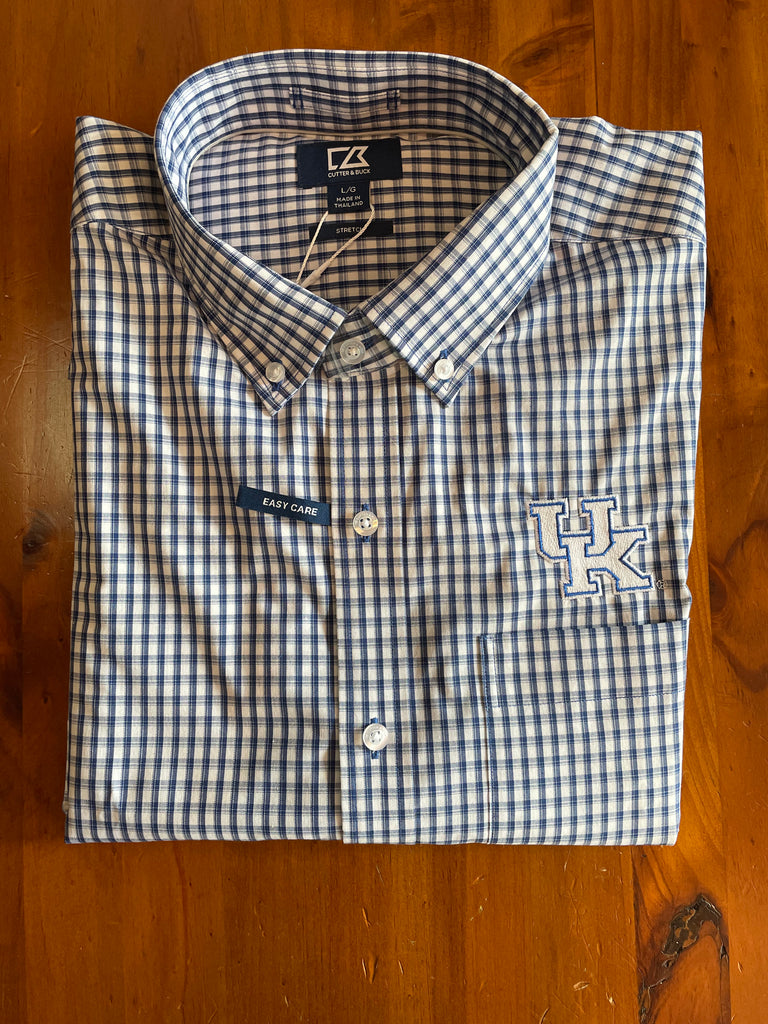 UK Gingham Button-Down Easy Care