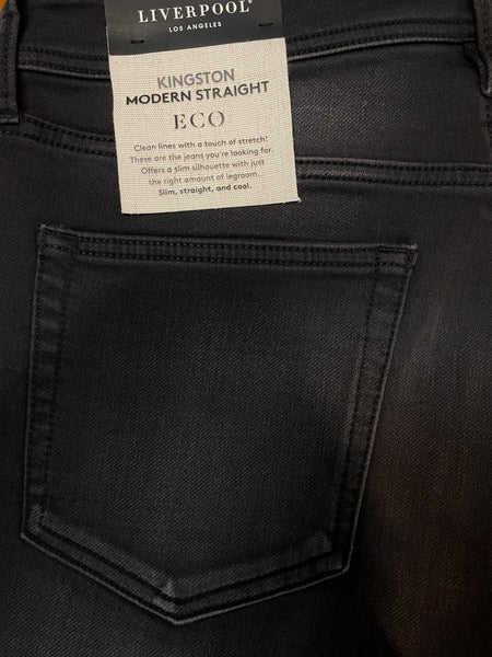 Black Eco Stretch Denim