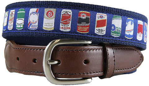 Cheap Buzz Leather Tab Belt