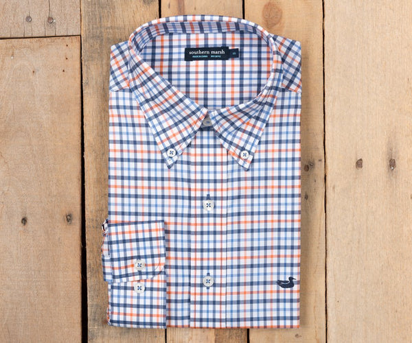 Chambers Performance Gingham Navy