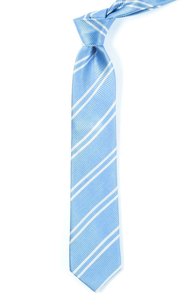 Double Stripe Carolina Blue