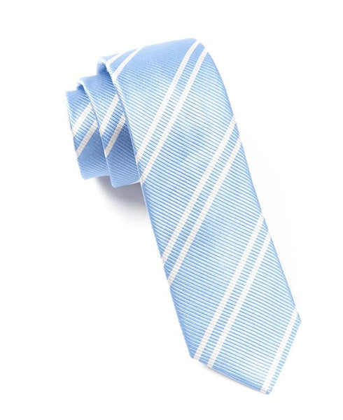 Double Stripe Carolina Blue