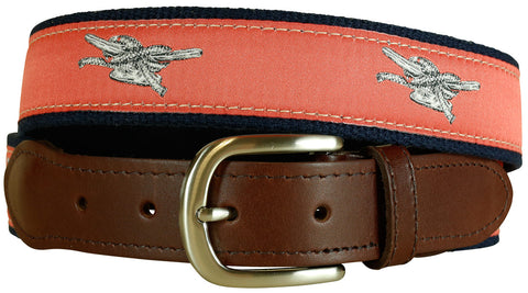 Dock Cleat Leather Tab Belt