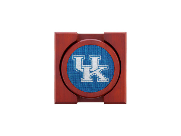 Kentucky Needlepoint Coaster Set