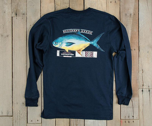 Outfitter Collection Tee - Pompano - Long Sleeve