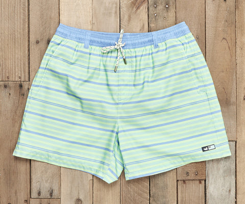 Green Dockside Swim Trunks