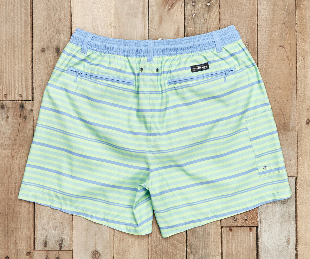 Green Dockside Swim Trunks
