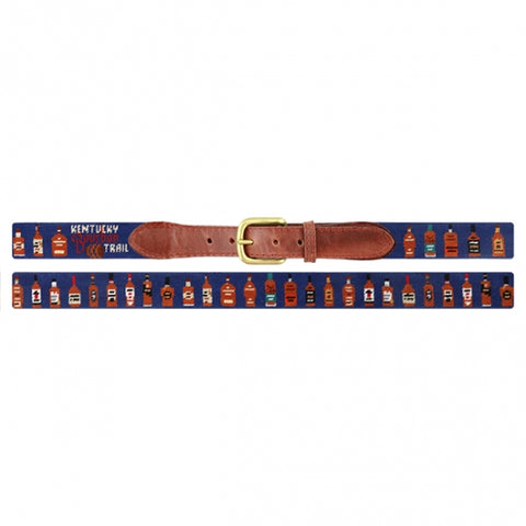 Kentucky Bourbon Trail Needlepoint Belt