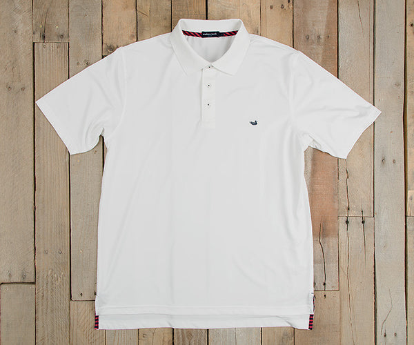 Bermuda Performance Polo - White
