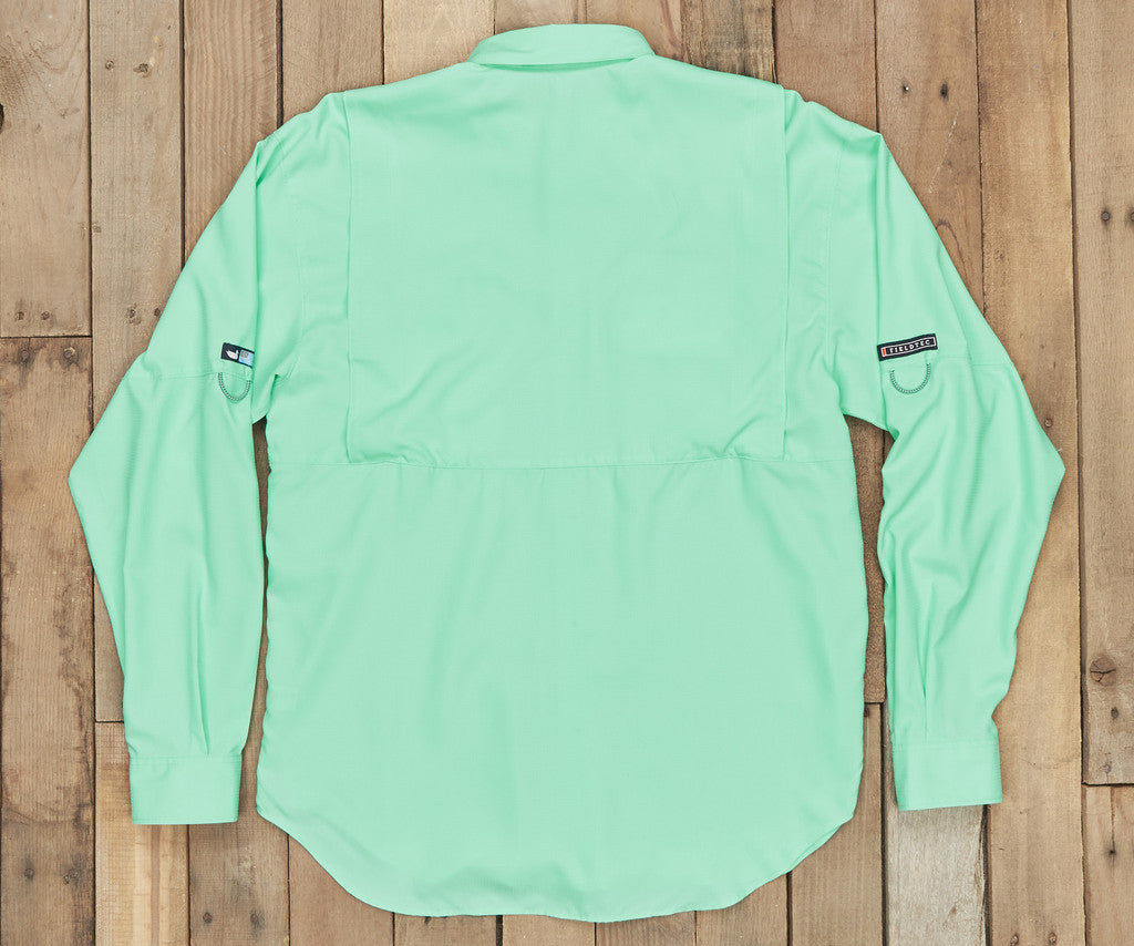 Harbor Cay Fishing Shirt - Bimini Green – Cuff to Collar
