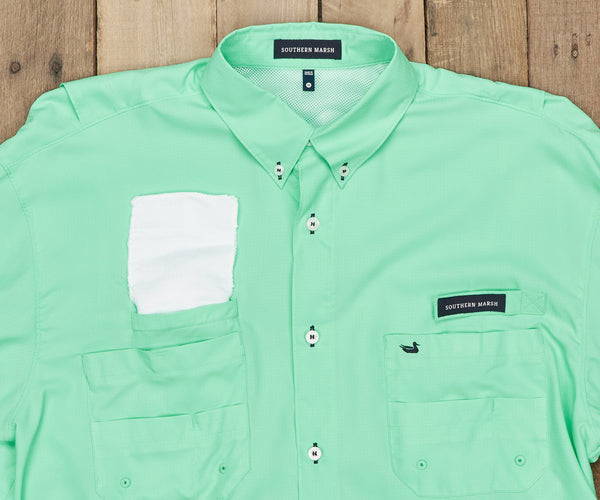 Harbor Cay Fishing Shirt - Bimini Green