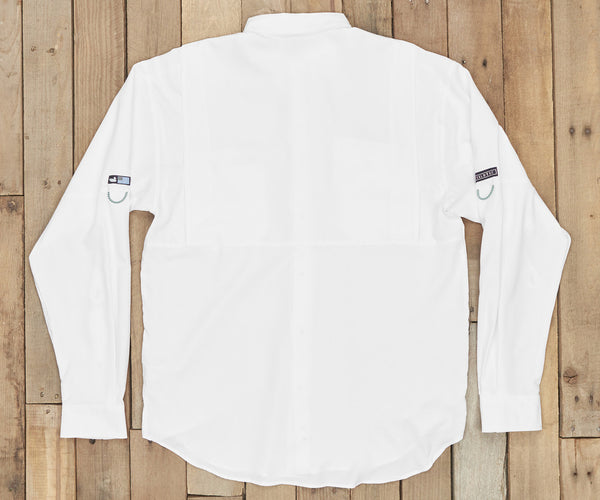 Harbor Cay Fishing Shirt - White