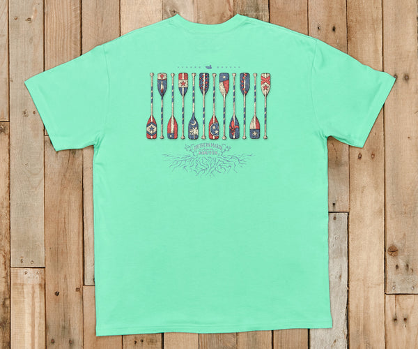 River Route Collection - Paddles Pocket Tee