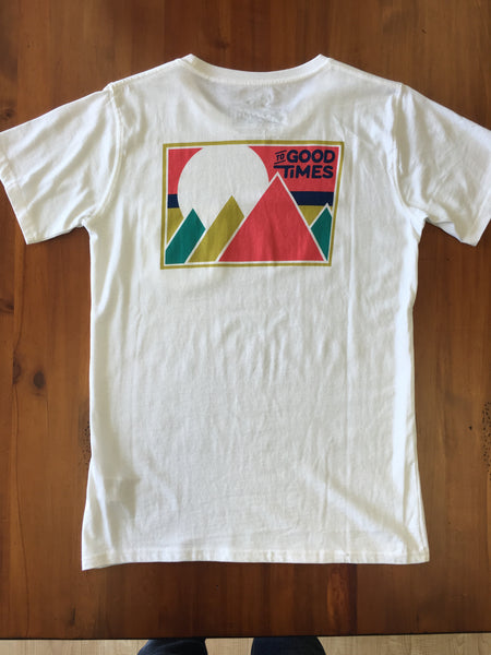 Rowdy Range Pocket Tee White