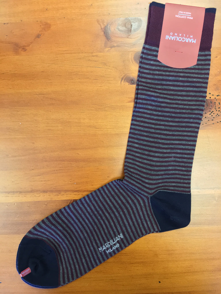 Palio Stripe Barolo Red
